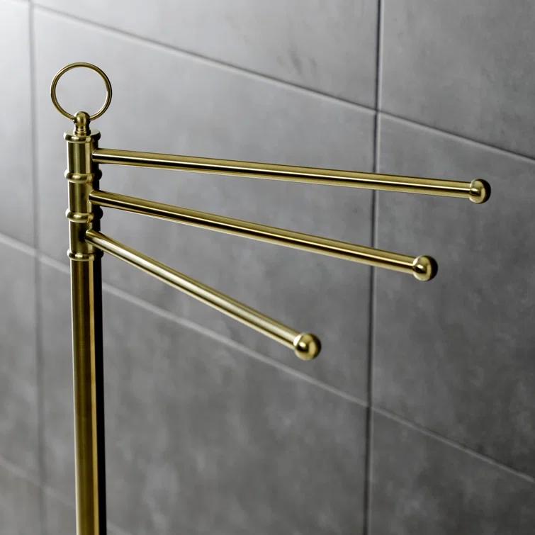 Kingston Brass Vintage Freestanding Triple Towel Rack