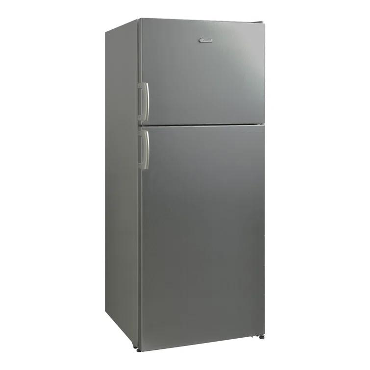Equator Advanced Appliances Equator 14.3 cf Stainless Refrigerator-Freezer Top Mount Frost Free E-Star Europe RF 142 S