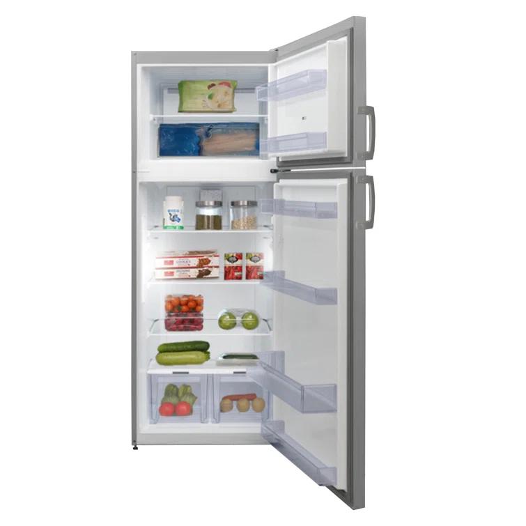 Equator Advanced Appliances Equator 14.3 cf Stainless Refrigerator-Freezer Top Mount Frost Free E-Star Europe RF 142 S