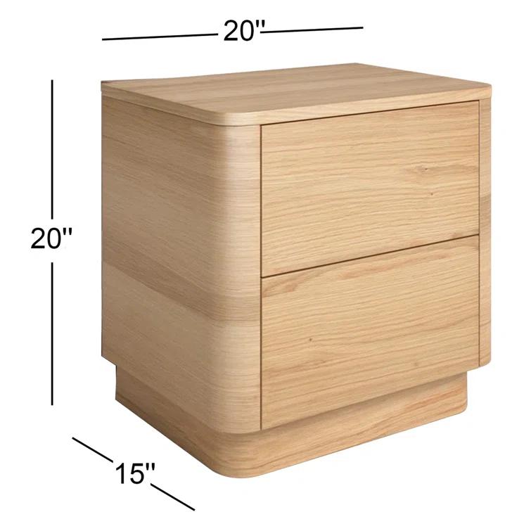 Ryland Nightstand - Natural / Large