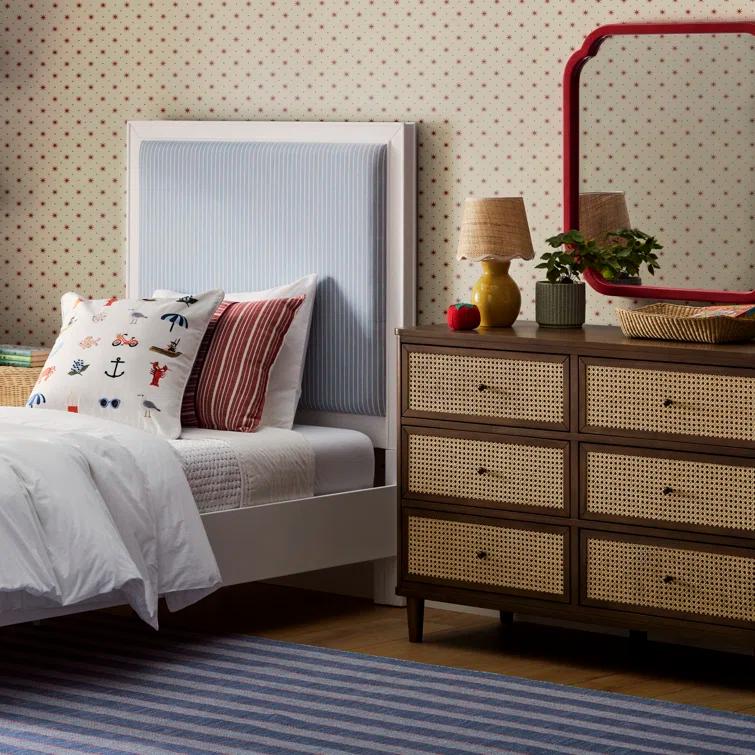Marin 6 Drawer 19.49" W Dresser