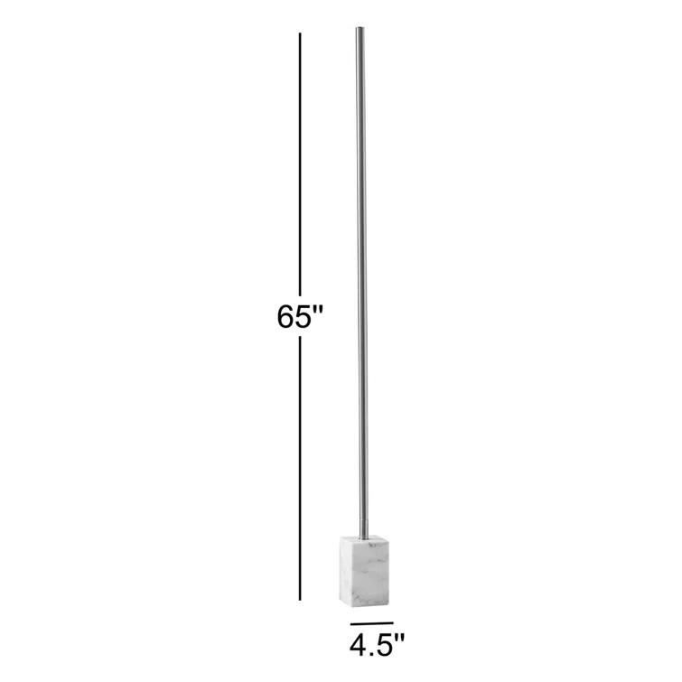 Modern LED Marble Floor Lamp (65")