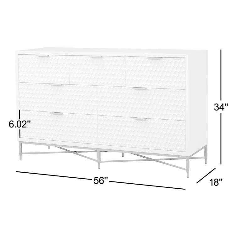 Capra 7 - Drawer Double Dresser