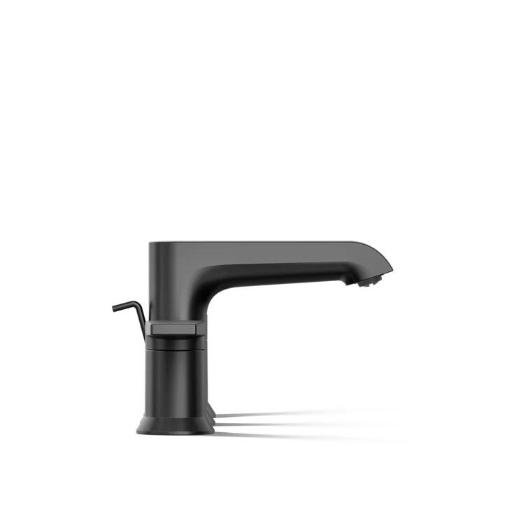Kohler ® Hint ® Widespread Matte Black Bathroom Sink Faucet