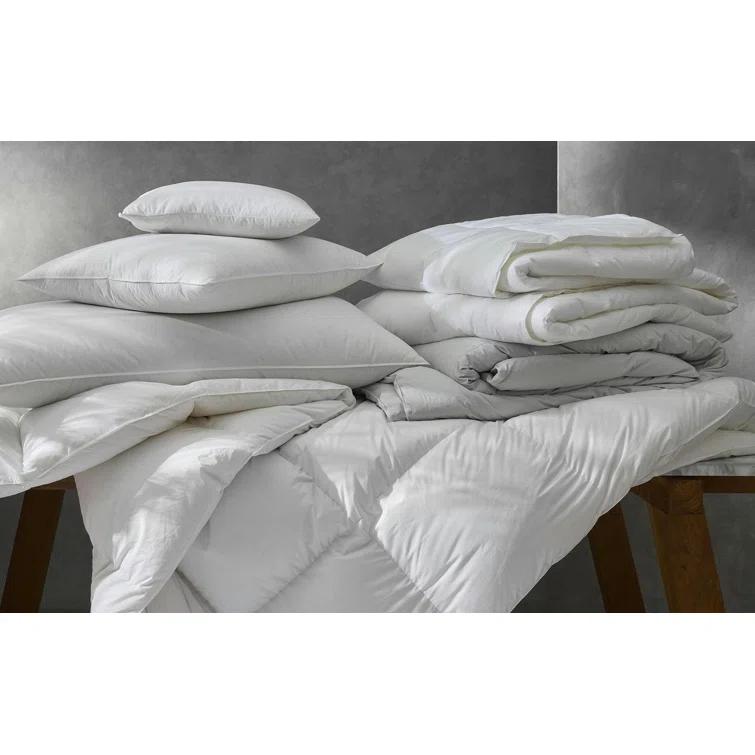 Valletto Luxe European Goose Down Medium Support Queen Pillow