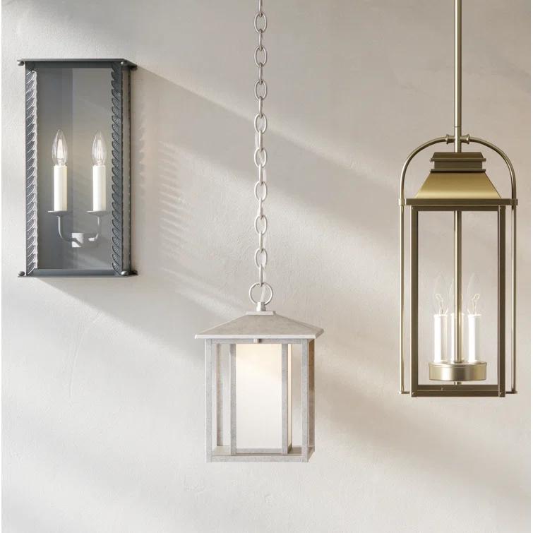 Vermont Outdoor Steel Hanging Lantern