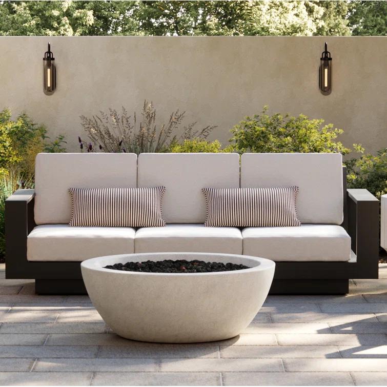 Benno Fire Bowl - Fog / 42" / Natural Gas