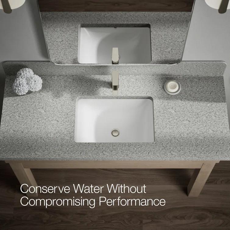 Kohler Hint Single-Handle Bathroom Faucet with Pop-Up Drain Assembly, One Hole Bathroom Sink Faucet, 1.2 gpm