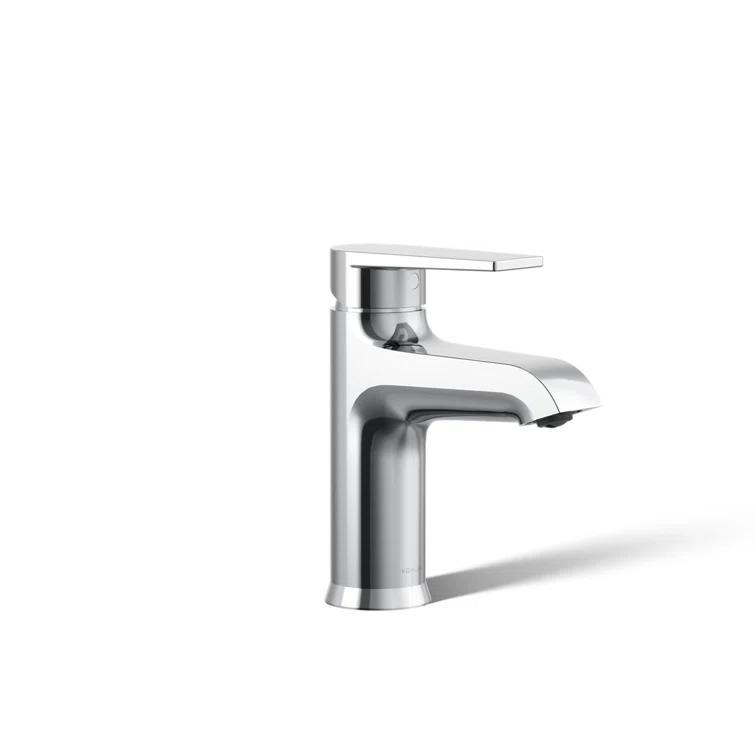 Kohler Hint Single-Handle Bathroom Faucet with Pop-Up Drain Assembly, One Hole Bathroom Sink Faucet, 1.2 gpm
