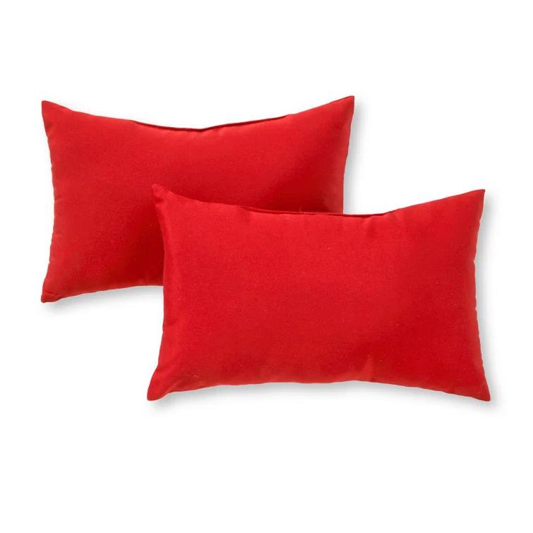 Indoor/Outdoor Reversible Throw Pillow