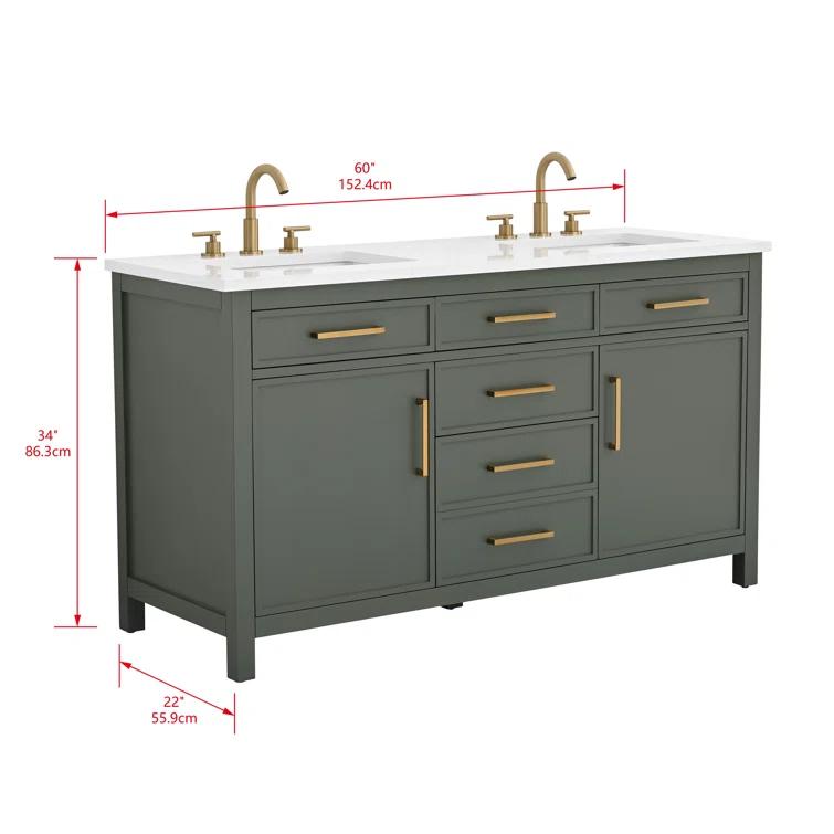 Wenniah 60" Double Vanity