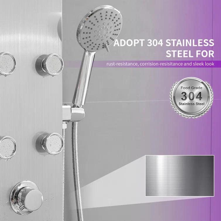 60.55'' Shower Panel with Adjustable Shower Head