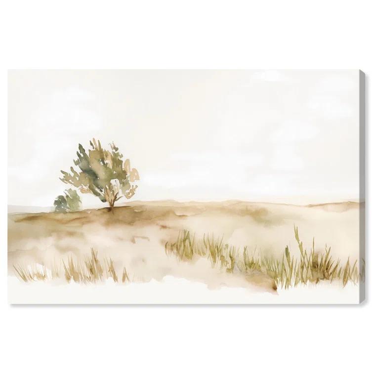 Countryside Escape Canvas Rustic Farmhouse Art by Art Remedy