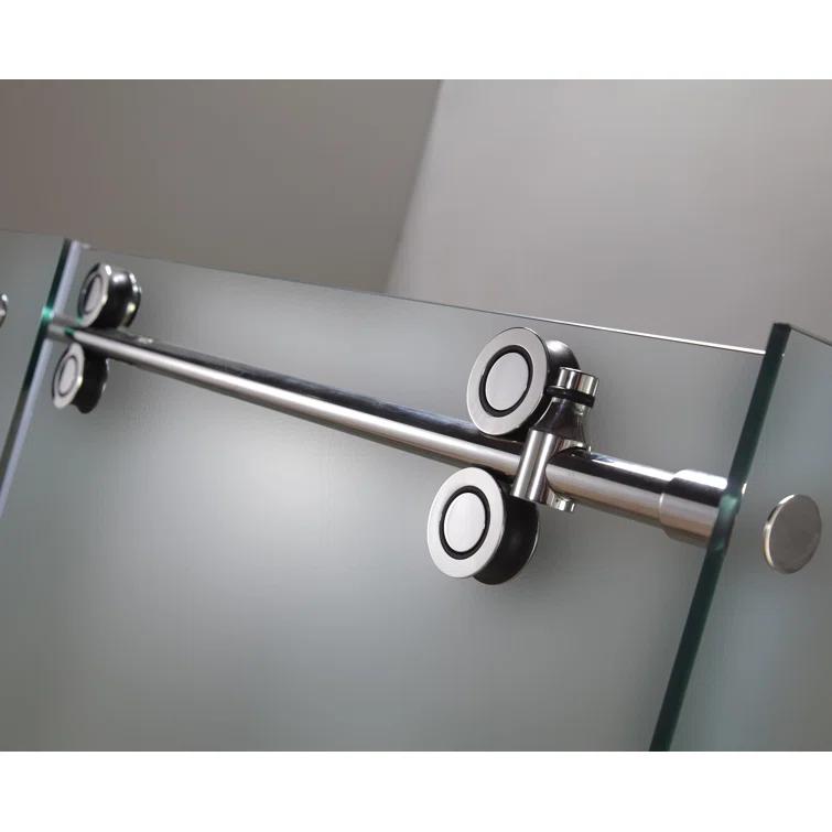 Langham 48" x 75" Rectangle Sliding Shower Enclosure