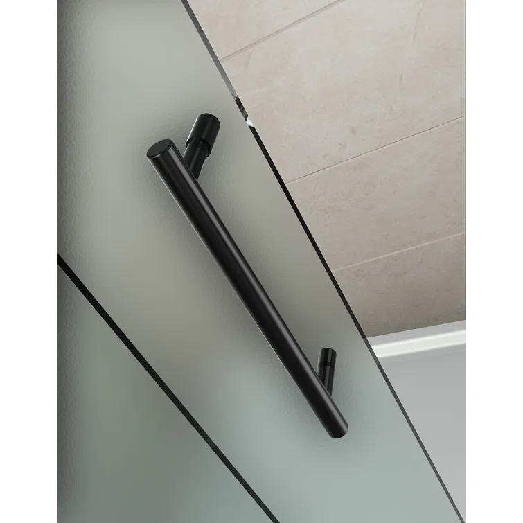 Aston Langham 48" x 75" Rectangle Sliding Shower Enclosure SEN979F-ORB-48-10