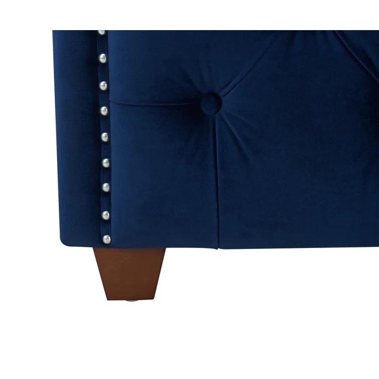 Coleman Upholstered Wingback Bed
