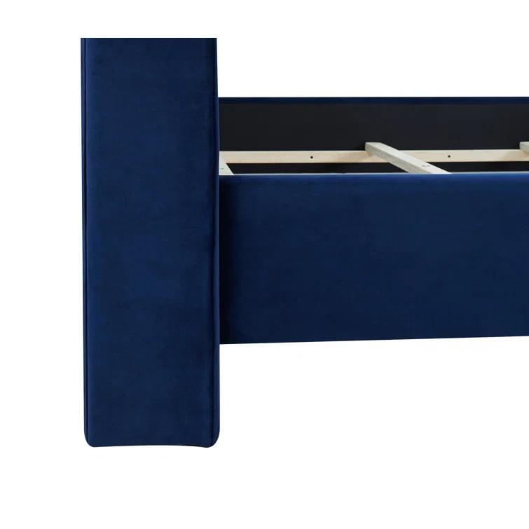 Coleman Upholstered Wingback Bed