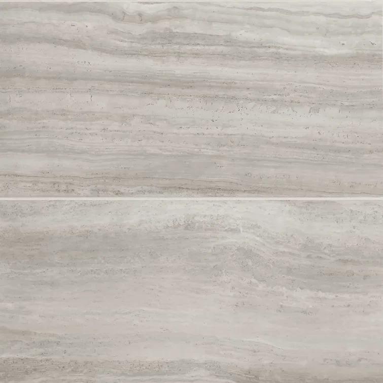 Roswell 11.72 in. x 23.69 in. Polished Porcelain Floor and Wall Tile (15.5 Sq. Ft. / Case)