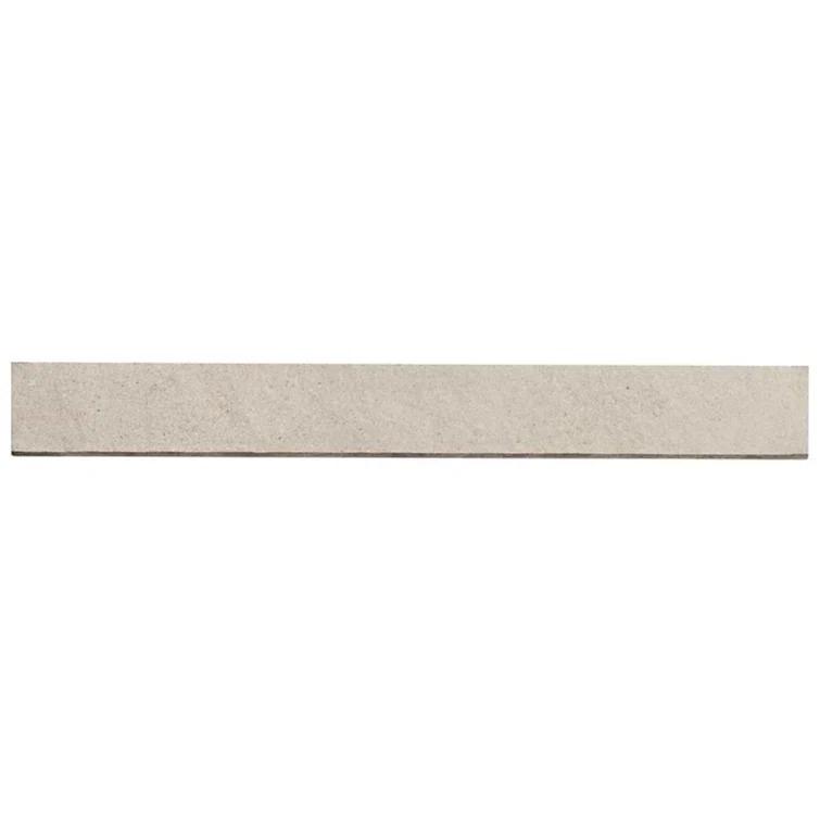 Bond Tile Monolith 2.83 In. X 23.62 In. Matte Porcelain Bullnose Trim (0.46 Sq. Ft. / Each)