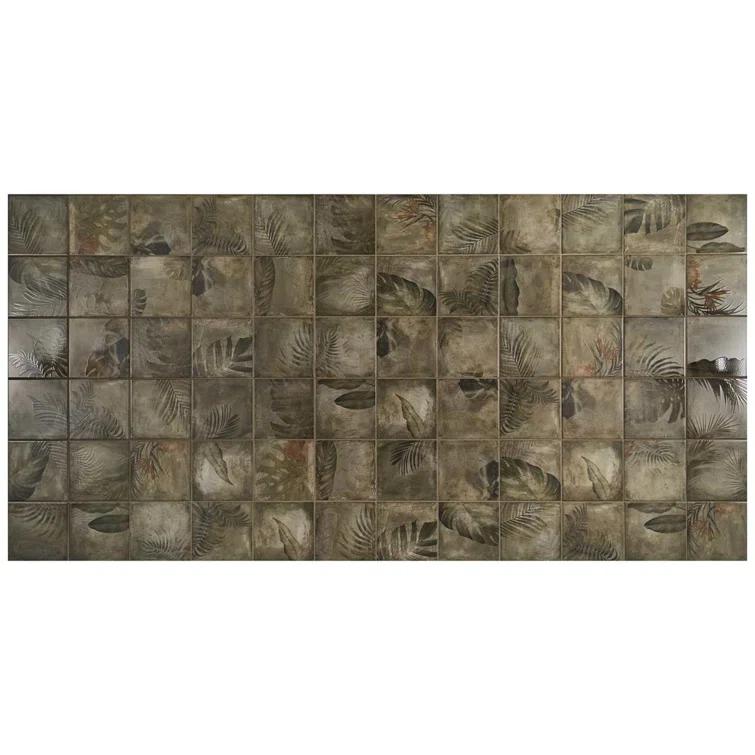 Angela Harris Tempest 7.87 In. X 7.87 In. Matte Ceramic Wall Tile (10.76 Sq. Ft. / Case)
