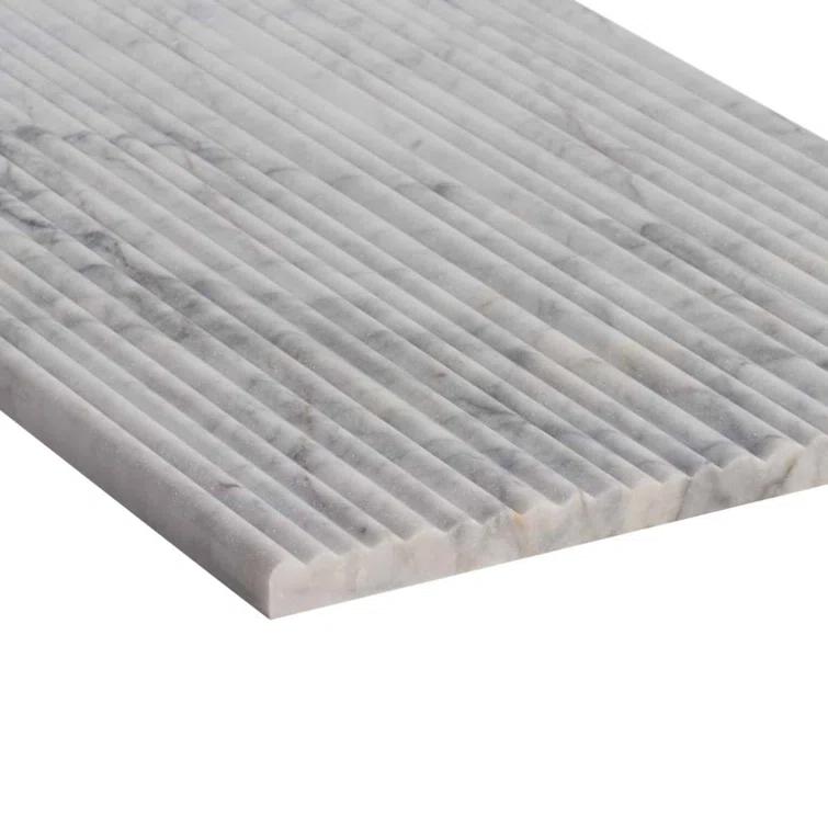 12'' W x 24'' L Marble Singular Tile
