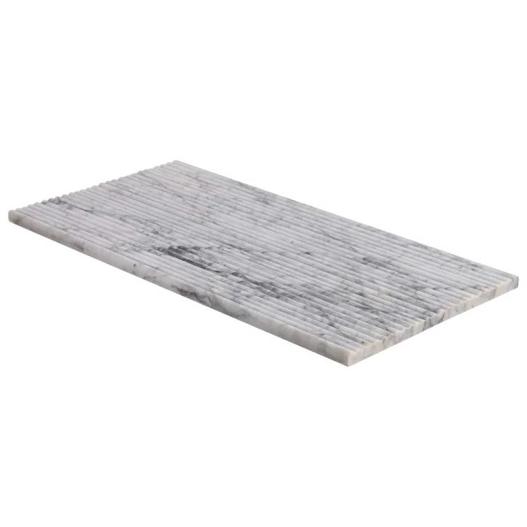12'' W x 24'' L Marble Singular Tile