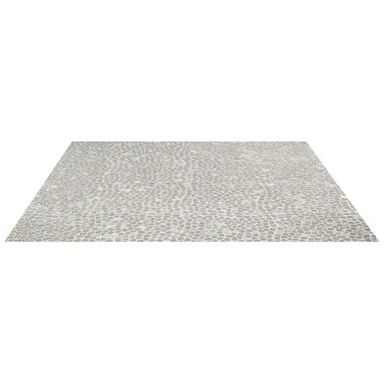 Fractal Pebble 11.88 in. x 11.88 in. Polished Glass Wall Mosaic Tile (0.98 Sq. Ft. / Each)