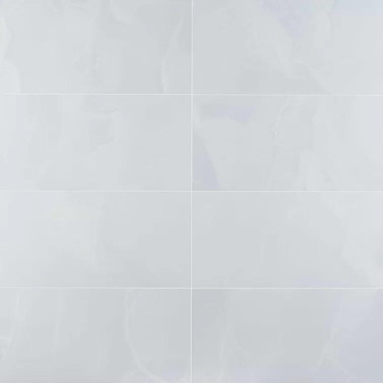 Bond Tile 12" x 24" Polished Marble Look Porcelain Floor and Wall Tile