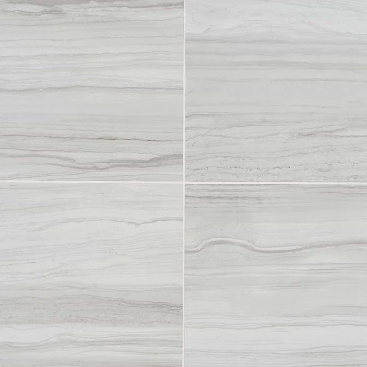 Bond Tile 12" x 24" Polished Marble Look Porcelain Floor and Wall Tile