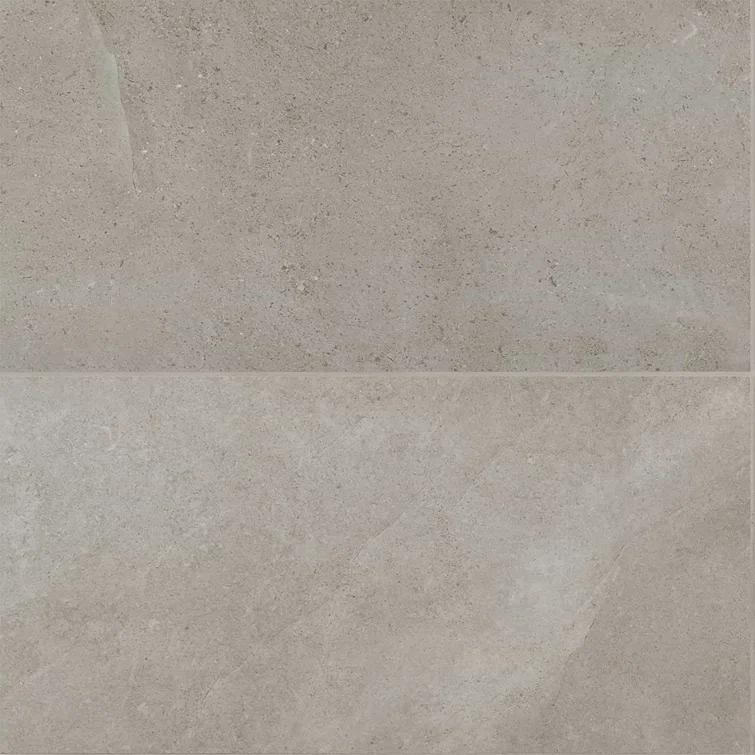 Bond Tile Grava 11.81 in. x 23.62 in. Matte Stone Look Porcelain Floor and Wall Tile (9.68 Sq. Ft. / Case)