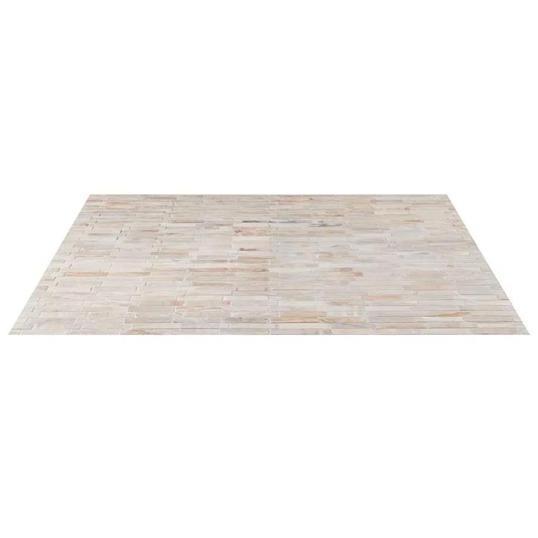Artmore Tile Petra Brown 11-in x 12-in Tumbled Natural stone Stone look Mosaic Floor and Wall Tile ( 0.95-sq ft Piece )