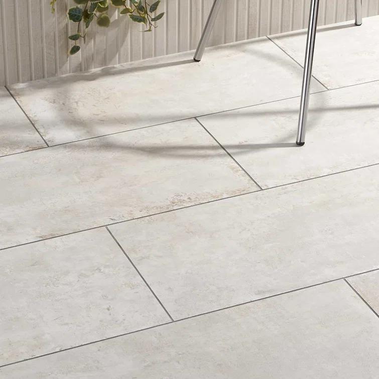 Mantis 11.81 in. x 23.62 in. Matte Porcelain Concrete Look Floor and Wall Tile (13.55 Sq. Ft./Case)
