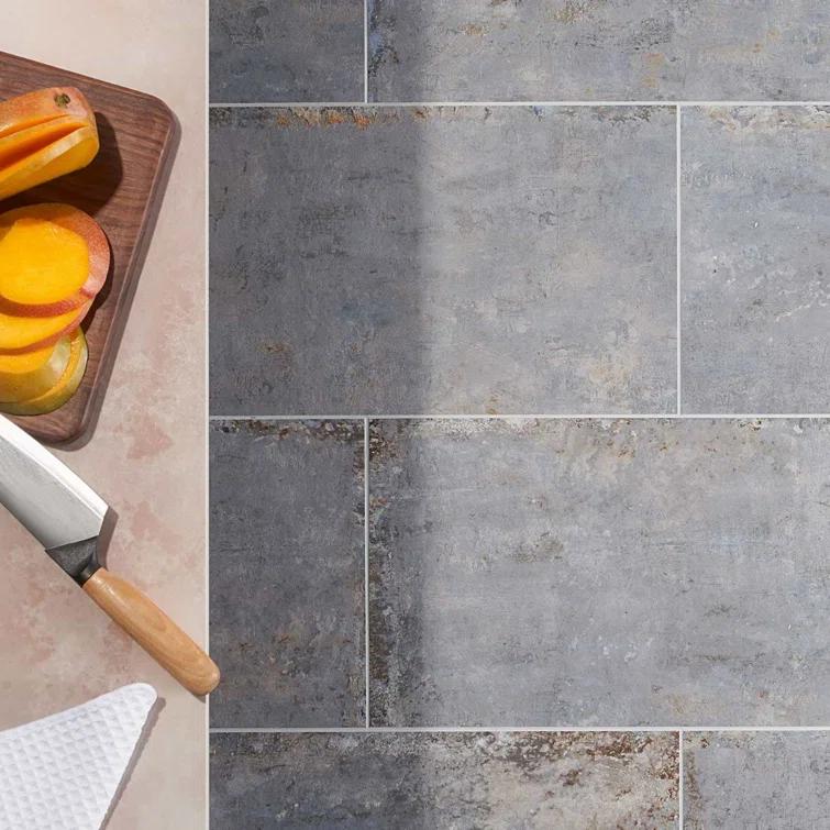 Mantis 11.81 in. x 23.62 in. Matte Porcelain Concrete Look Floor and Wall Tile (13.55 Sq. Ft./Case)