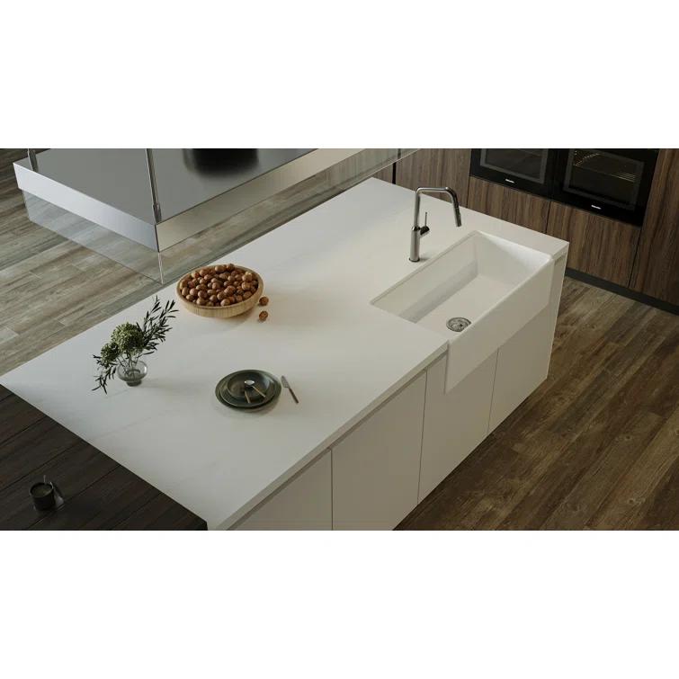 36'' L Farmhouse / Apron Single Bowl Fireclay Kitchen Sink