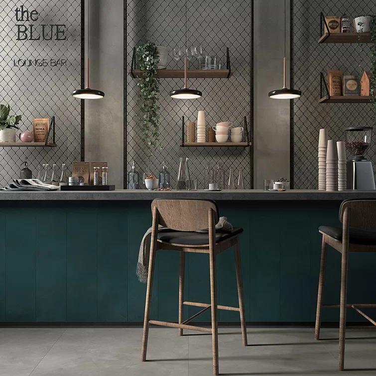 Ryx 15.74 in. x 31.49 in. Matte Porcelain Concrete Look Floor and Wall Tile (13.77 Sq. Ft. / Case)