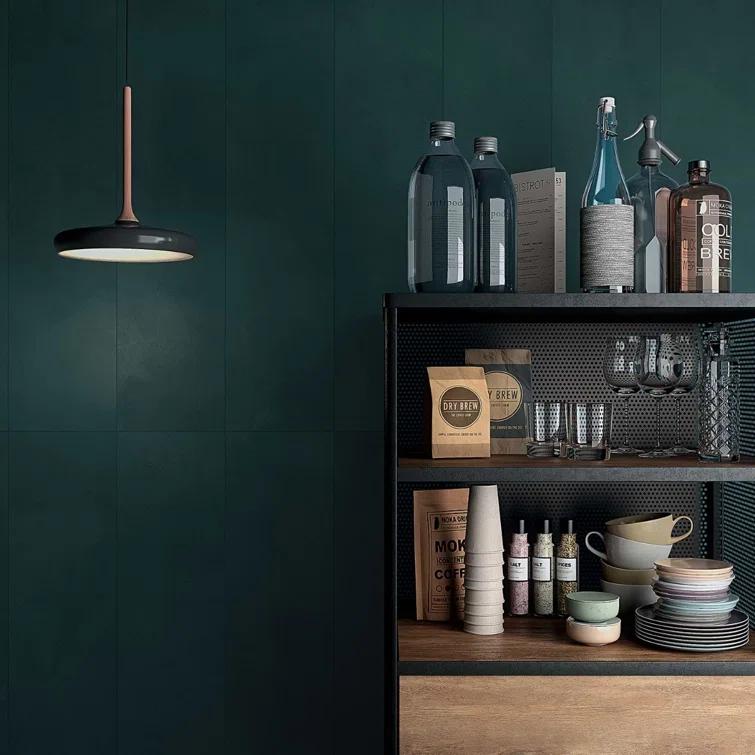 Ryx 15.74 in. x 31.49 in. Matte Porcelain Concrete Look Floor and Wall Tile (13.77 Sq. Ft. / Case)