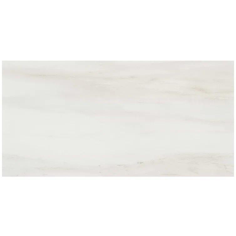 Bond Tile Saroshi 11.81 in. x 23.62 in. Matte Marble Look Porcelain Floor and Wall Tile (9.68 Sq. Ft. / Case)