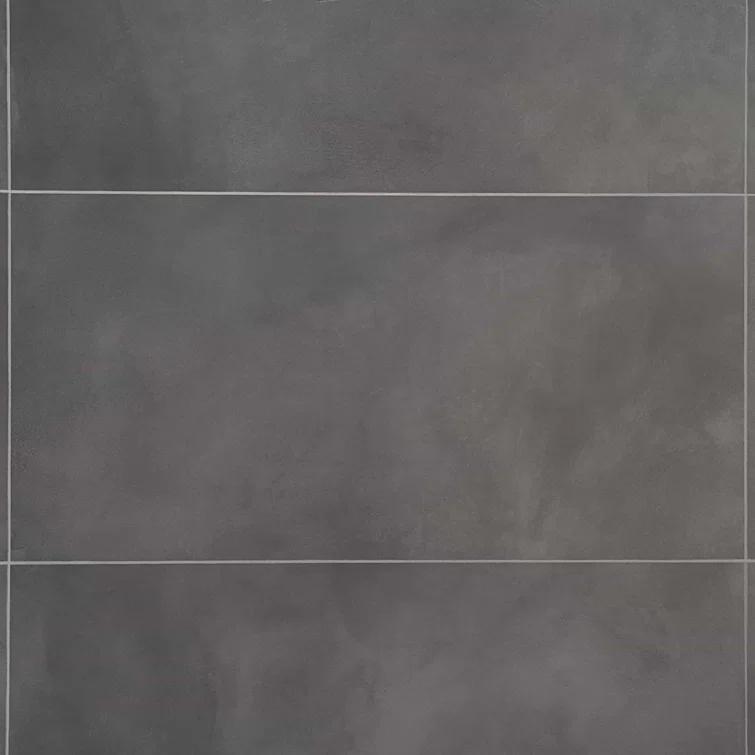Bond Tile Ryx 15.74 in. x 31.49 in. Matte Porcelain Concrete Look Floor and Wall Tile (13.77 Sq. Ft. / Case)