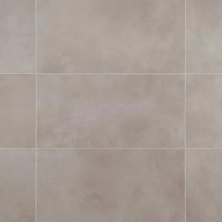 Ryx 15.74 in. x 31.49 in. Matte Porcelain Concrete Look Floor and Wall Tile (13.77 Sq. Ft. / Case)