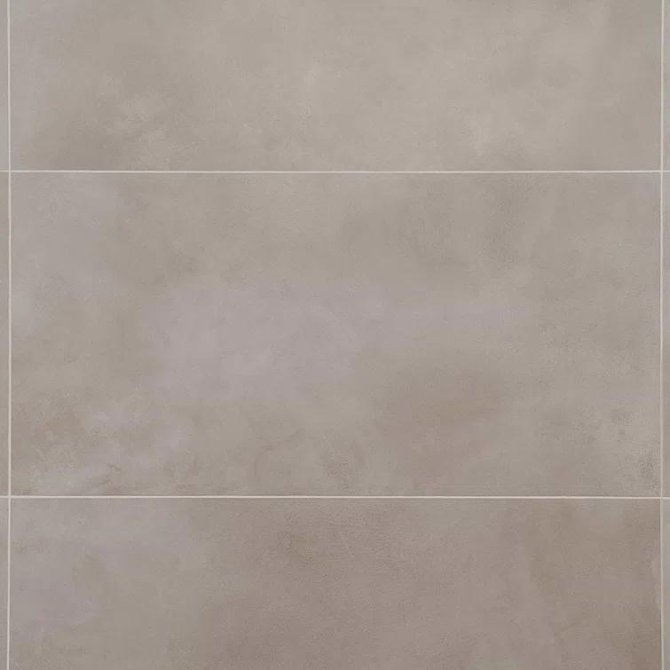 Ryx 15.74 in. x 31.49 in. Matte Porcelain Concrete Look Floor and Wall Tile (13.77 Sq. Ft. / Case)