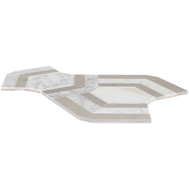 Bond Tile Tenor Marble Random Mosaic Wall & Floor Tile