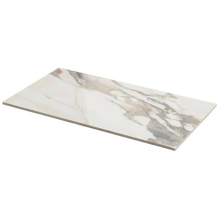 Bond Tile 12" x 24" Polished Marble Look Porcelain Floor and Wall Tile