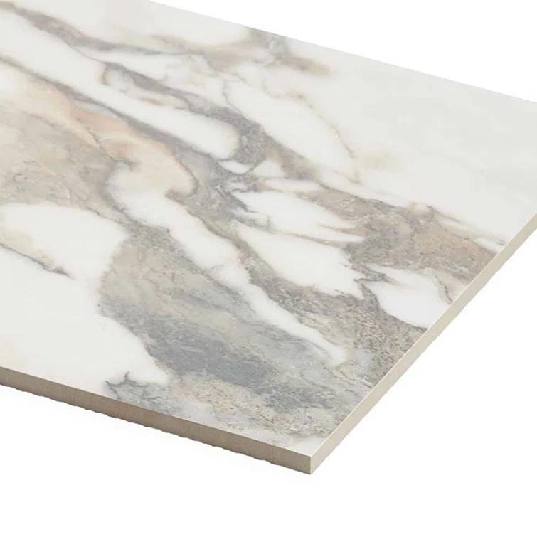 Bond Tile 12" x 24" Polished Marble Look Porcelain Floor and Wall Tile