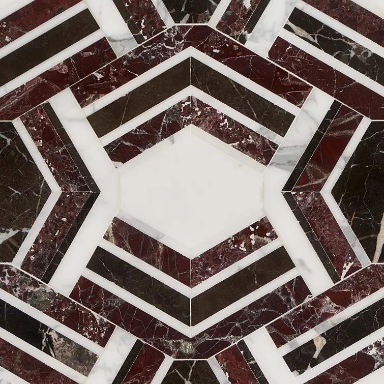 Bond Tile Tenor Marble Random Mosaic Wall & Floor Tile