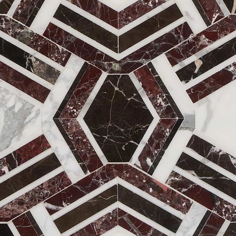 Bond Tile Tenor Marble Random Mosaic Wall & Floor Tile