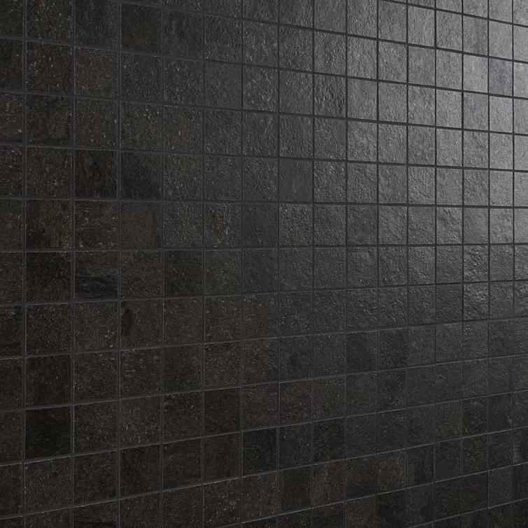Dominion 11.81" x 11.81" Matte Porcelain Floor & Wall Mosaic Tile (0.97 Sq. Ft./Each)