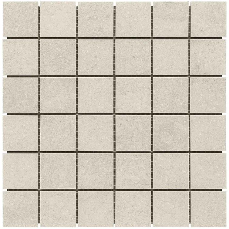 Dominion 11.81" x 11.81" Matte Porcelain Floor & Wall Mosaic Tile (0.97 Sq. Ft./Each)