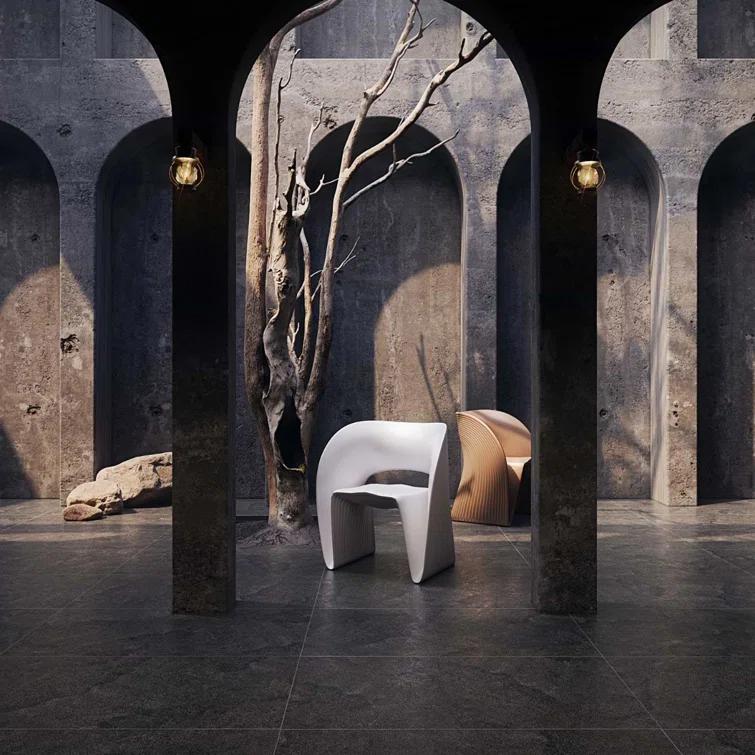 23.62in. x 47.24in. Matte Limestone Look Porcelain Floor and Wall Tile (15.49 Sq. Ft./Case)