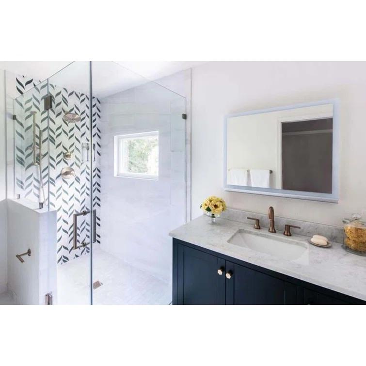 Divine Sprig 2" x 3" Ceramic Mosaic Wall Tile (0.86 Sq. Ft. / Sheet)