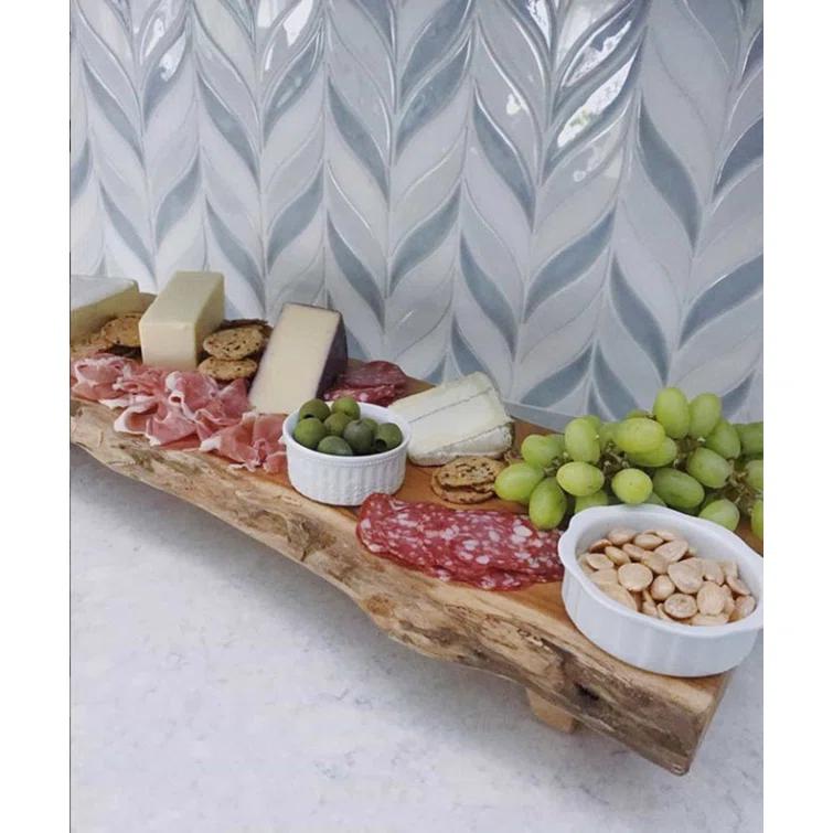 Divine Sprig 2" x 3" Ceramic Mosaic Wall Tile (0.86 Sq. Ft. / Sheet)